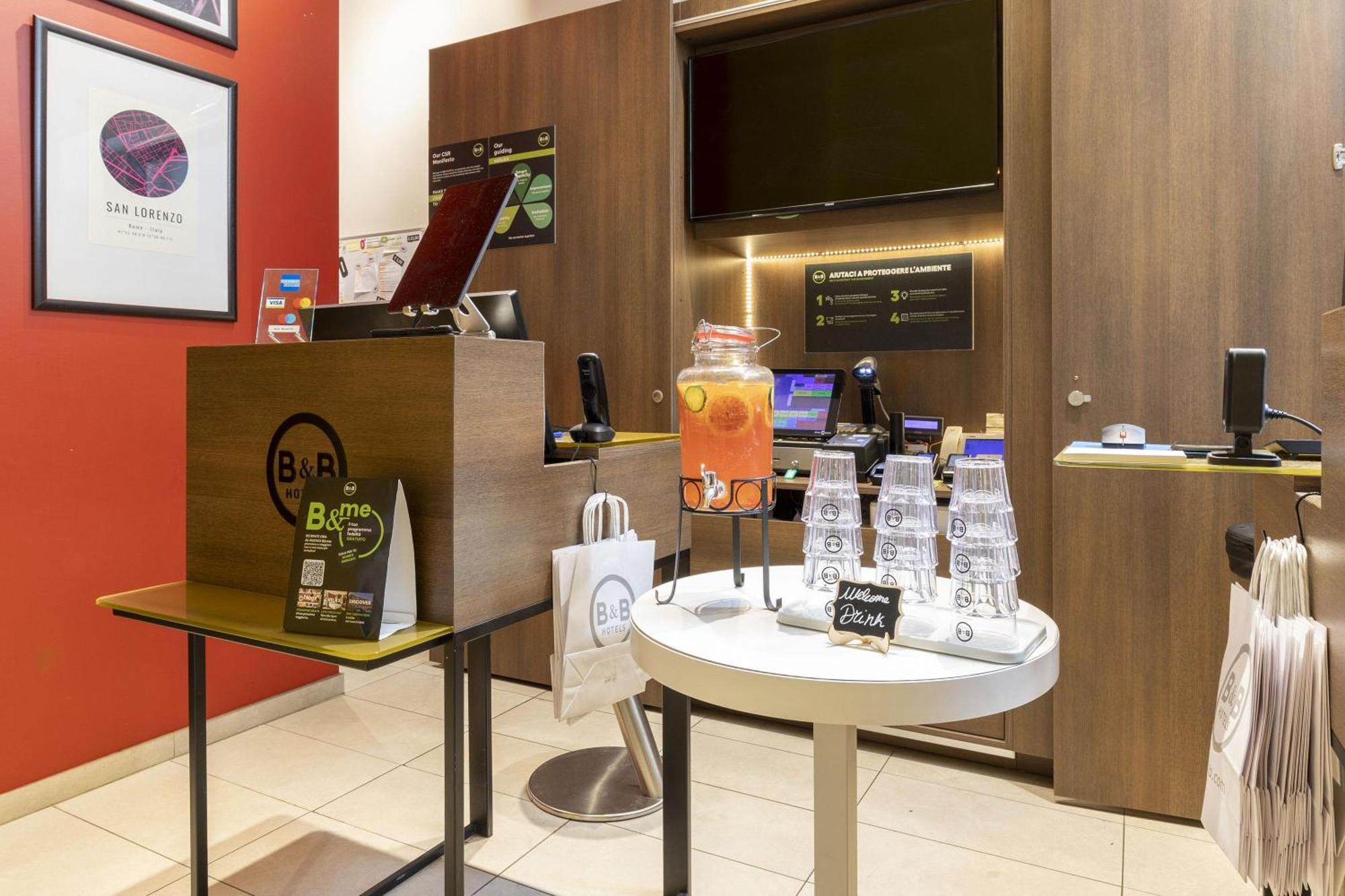 B&B Hotel Roma San Lorenzo Termini Esterno foto