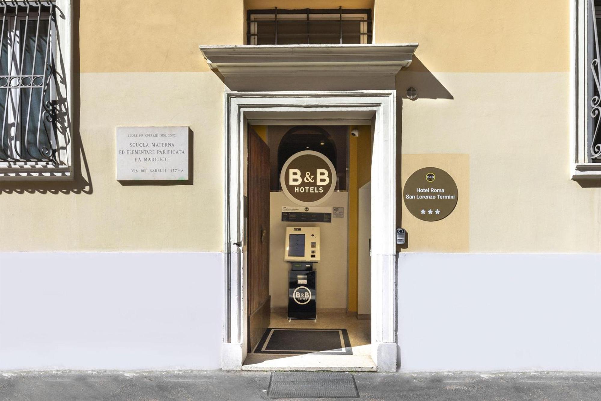 B&B Hotel Roma San Lorenzo Termini Esterno foto